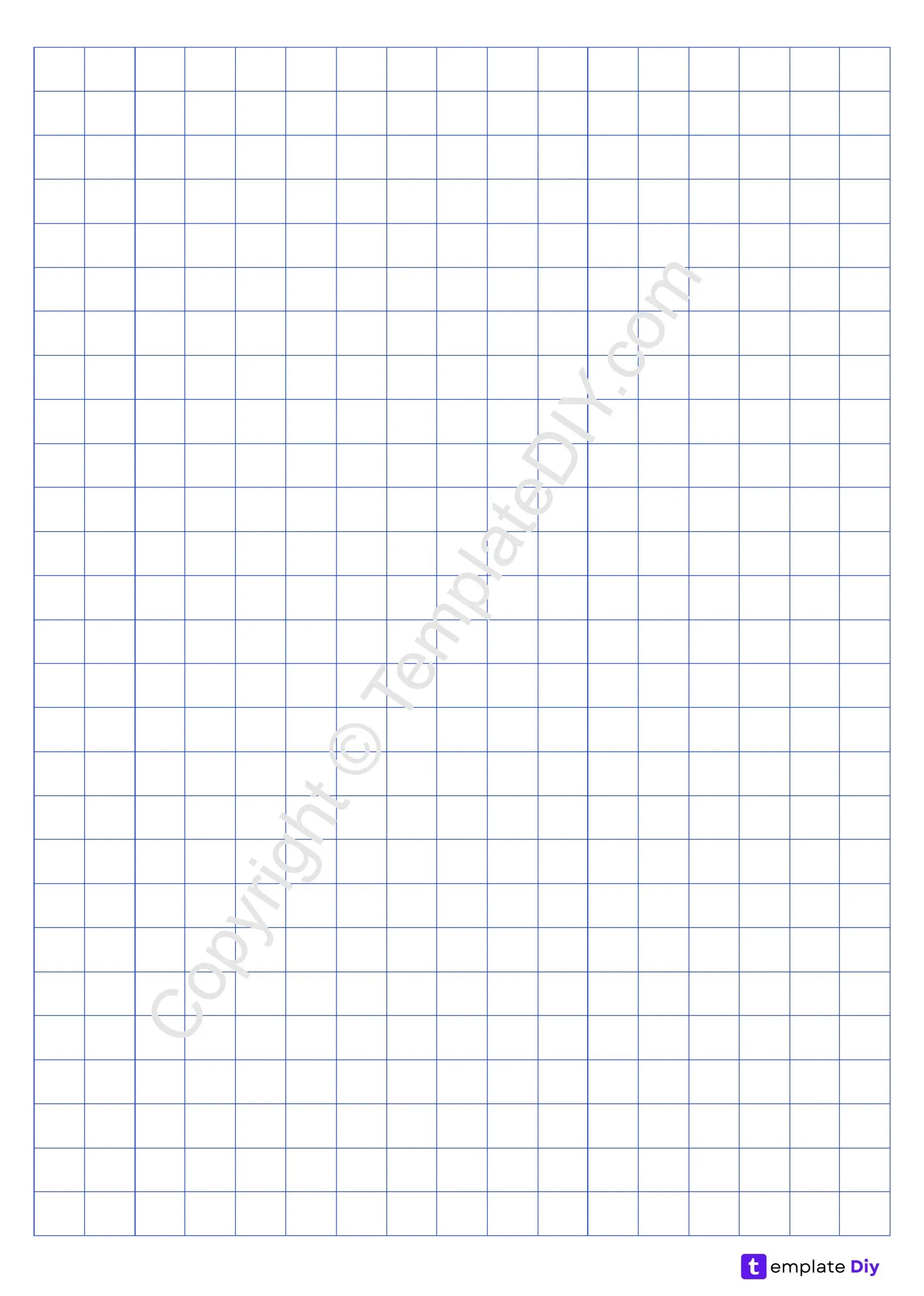 Graph Paper 1 4 Inch Grid Printable Graph Paper 1 4 Free Printable Templates Homework Pad For School
