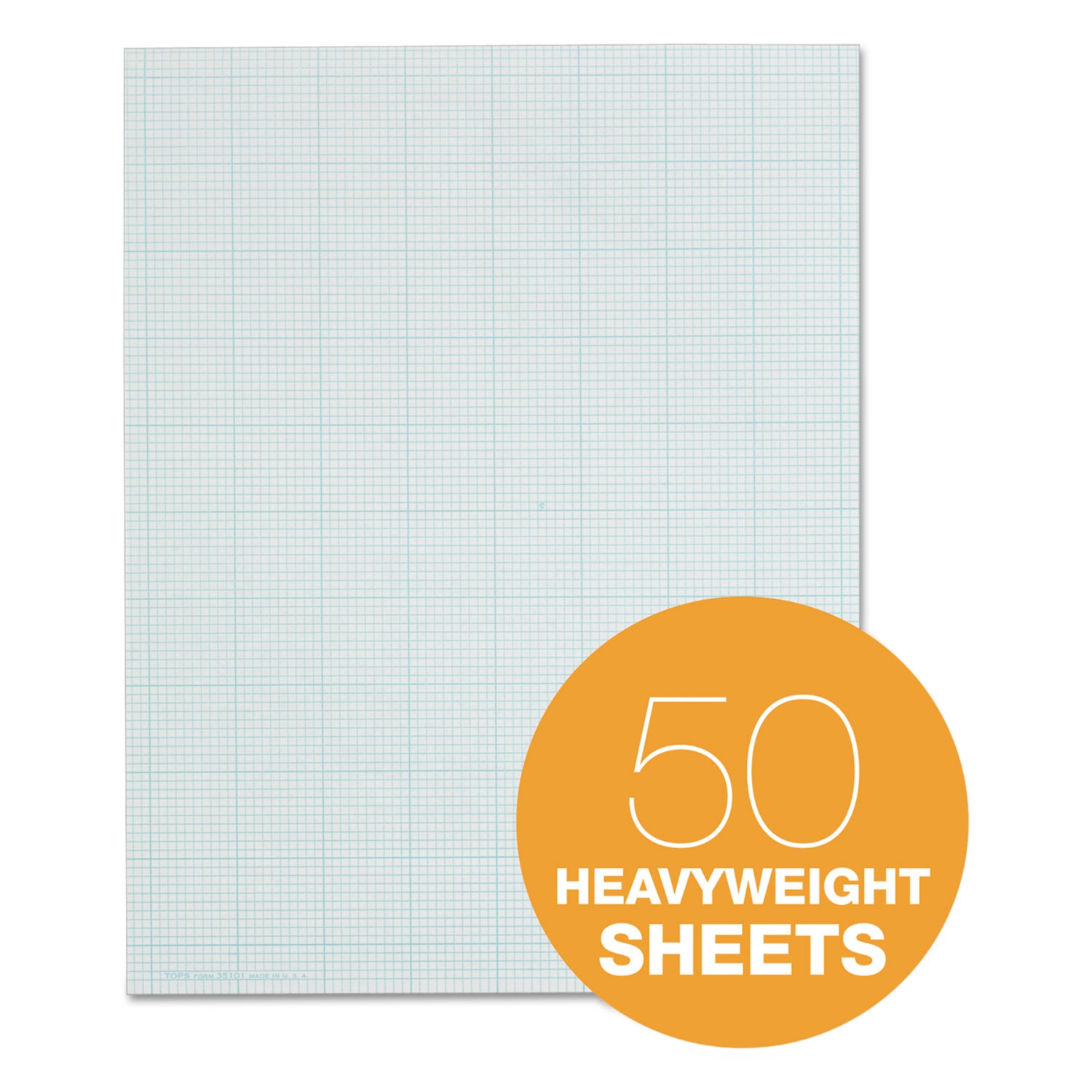 Graph Paper 8 Squares Per Inch TOPS Cross Section Pads 4 Squares 8 1 2 X 11 White 50 2 Squares Per Inch Graph Paper