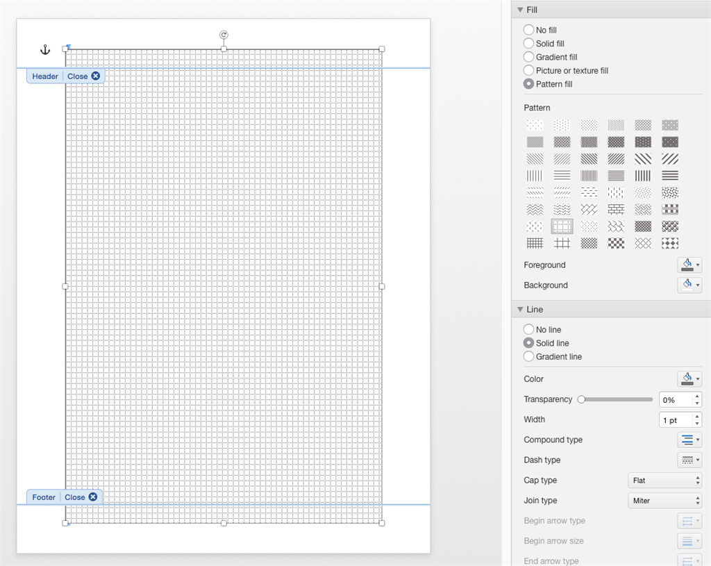 graph paper as background in a word document tiled pattern microsoft q a