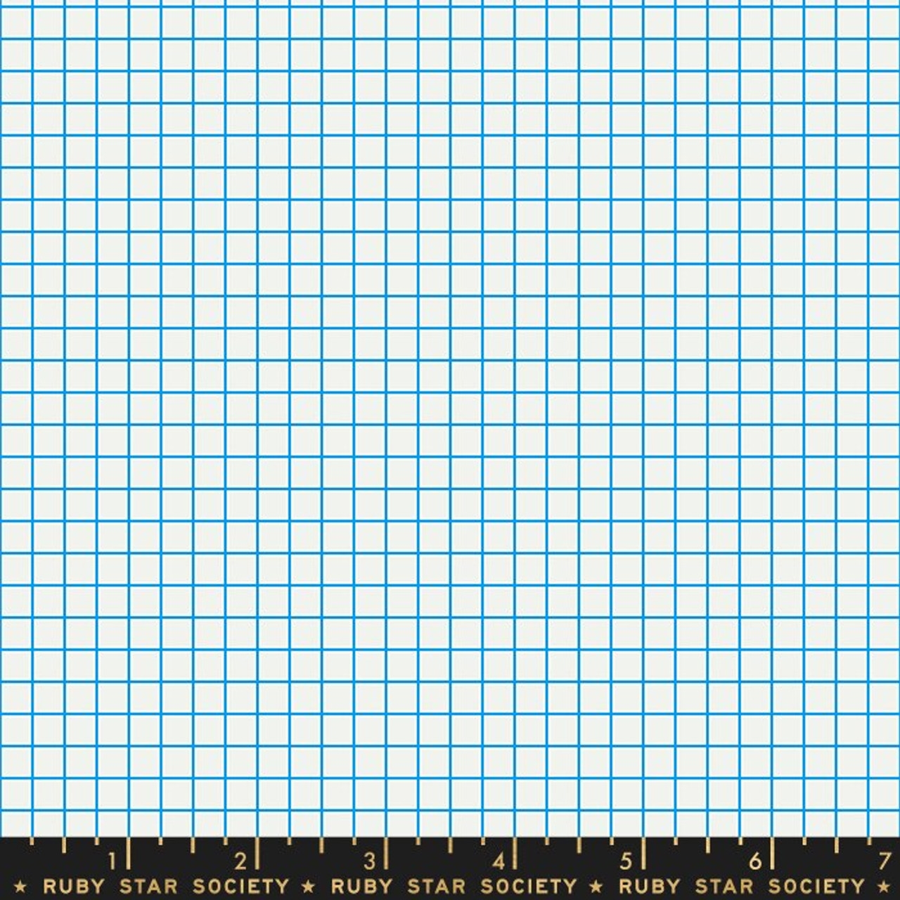 Graph Paper Grid Fabric Ruby Star Society Graph Paper Quilt Cotton