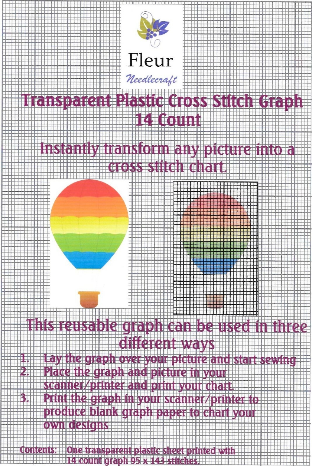 Graph Paper Notebook 14 count Graph Paper For Cross stitch With Inch Grid Printable Cross Stitch Notebook