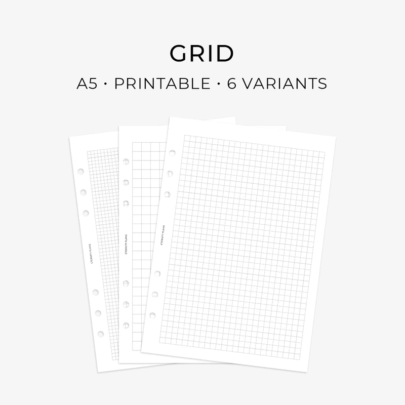 Graph Paper Printable A5 Size Inspire Uplift