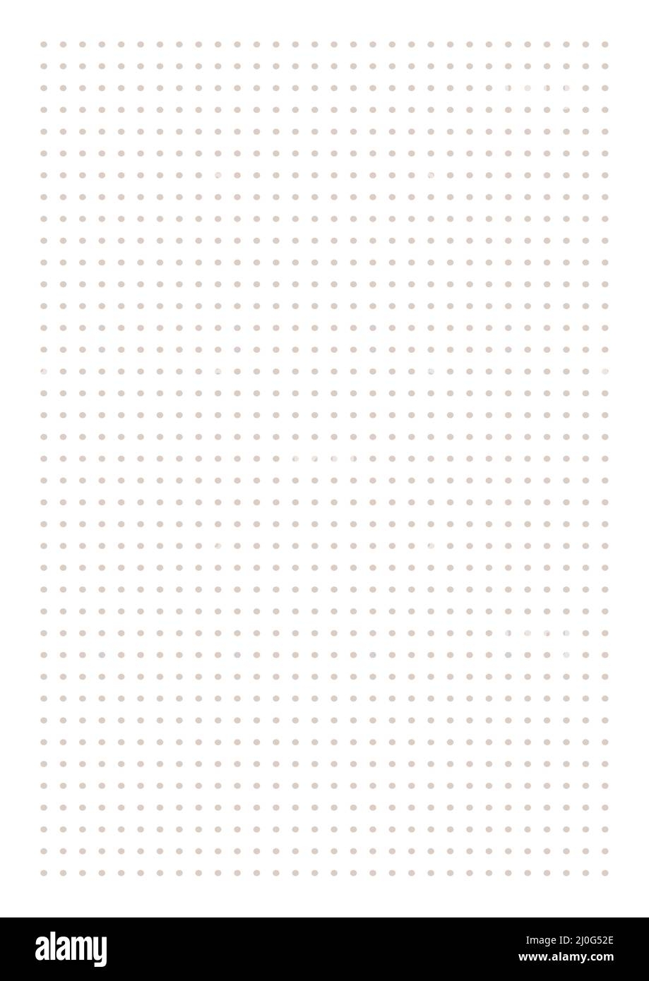 Graph Paper Printable Dotted Grid Paper On White Background Geometric Abstract Dotted Transparent Illustration With Dots For School Notebook Diary Stock Vector Image Art Alamy