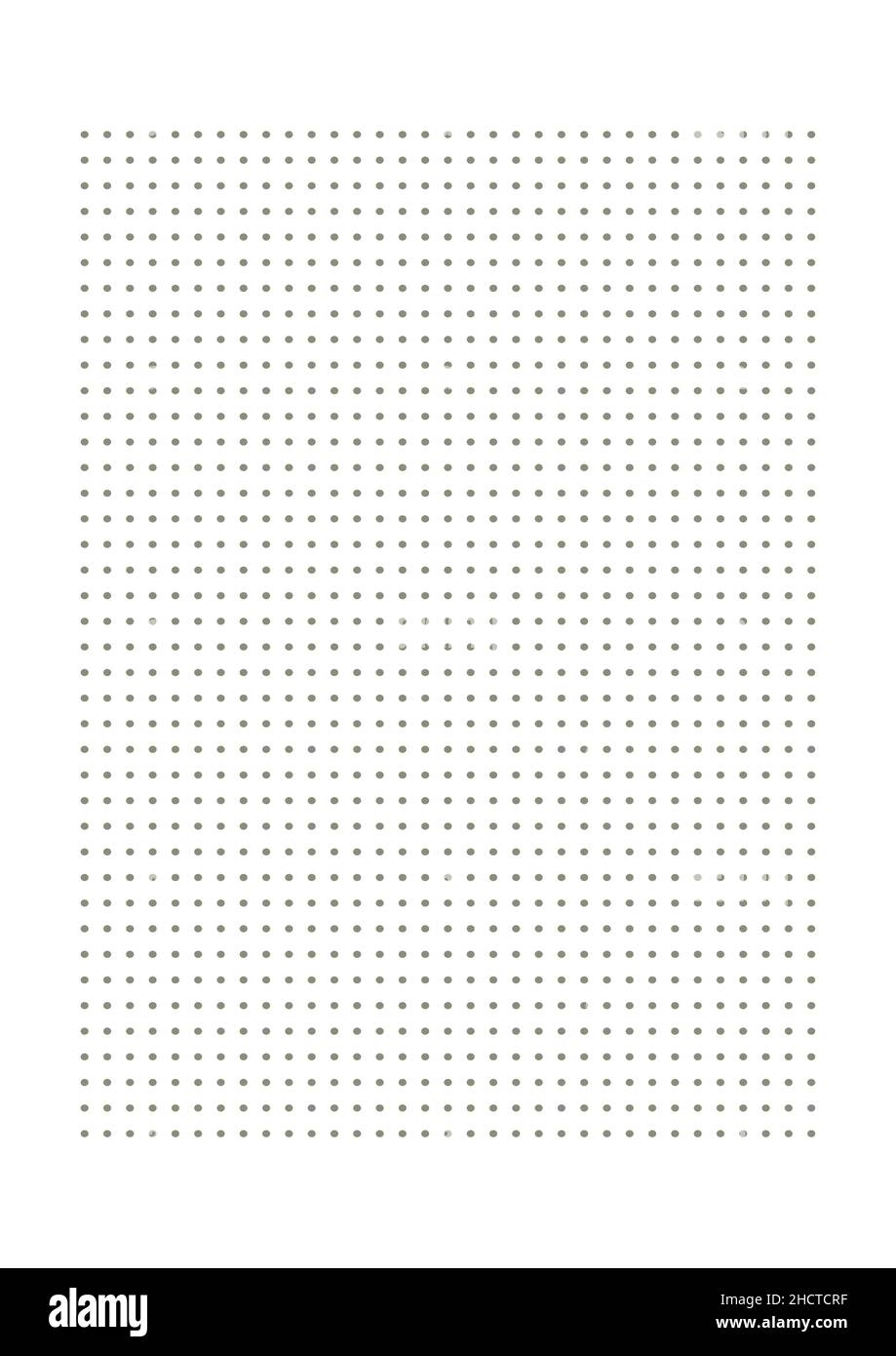 Graph Paper Printable Dotted Grid Paper On White Background Geometric Abstract Dotted Transparent Illustration With Dots For School Notebook Diary Stock Vector Image Art Alamy