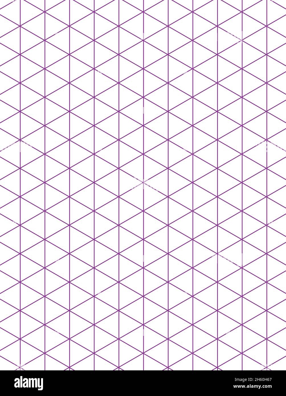 Isometric Graph Paper Printable