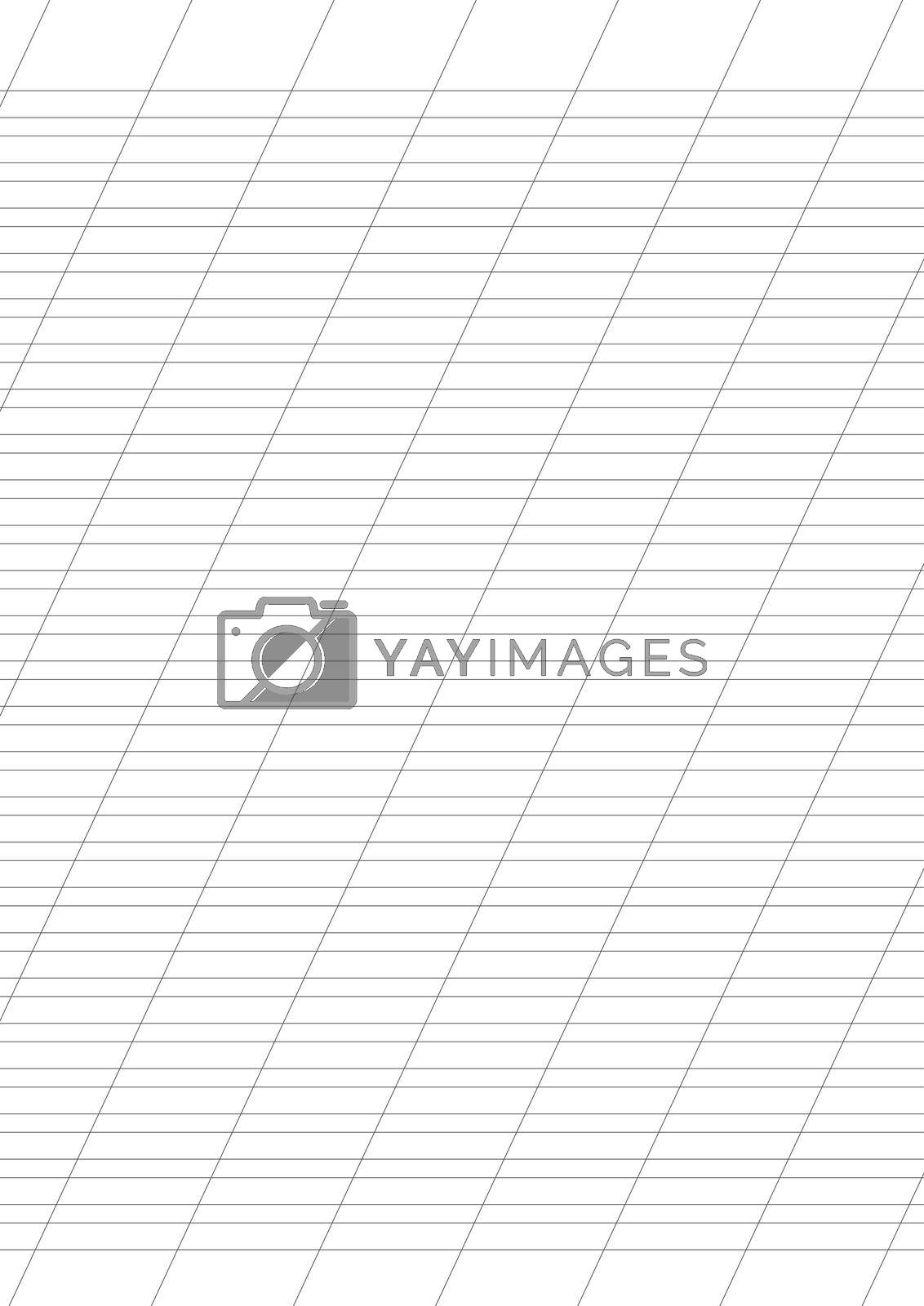 Calligraphy Grid Paper Printable