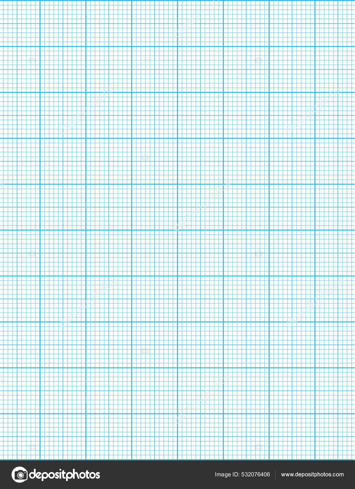 Graph Paper Printable Millimeter Grid Paper With Color Lines Geometric Pattern For School Technical Engineering Line Scale Measurement Realistic Lined Paper Blank Size Letter Stock Vector By allakuzmenko 532076406