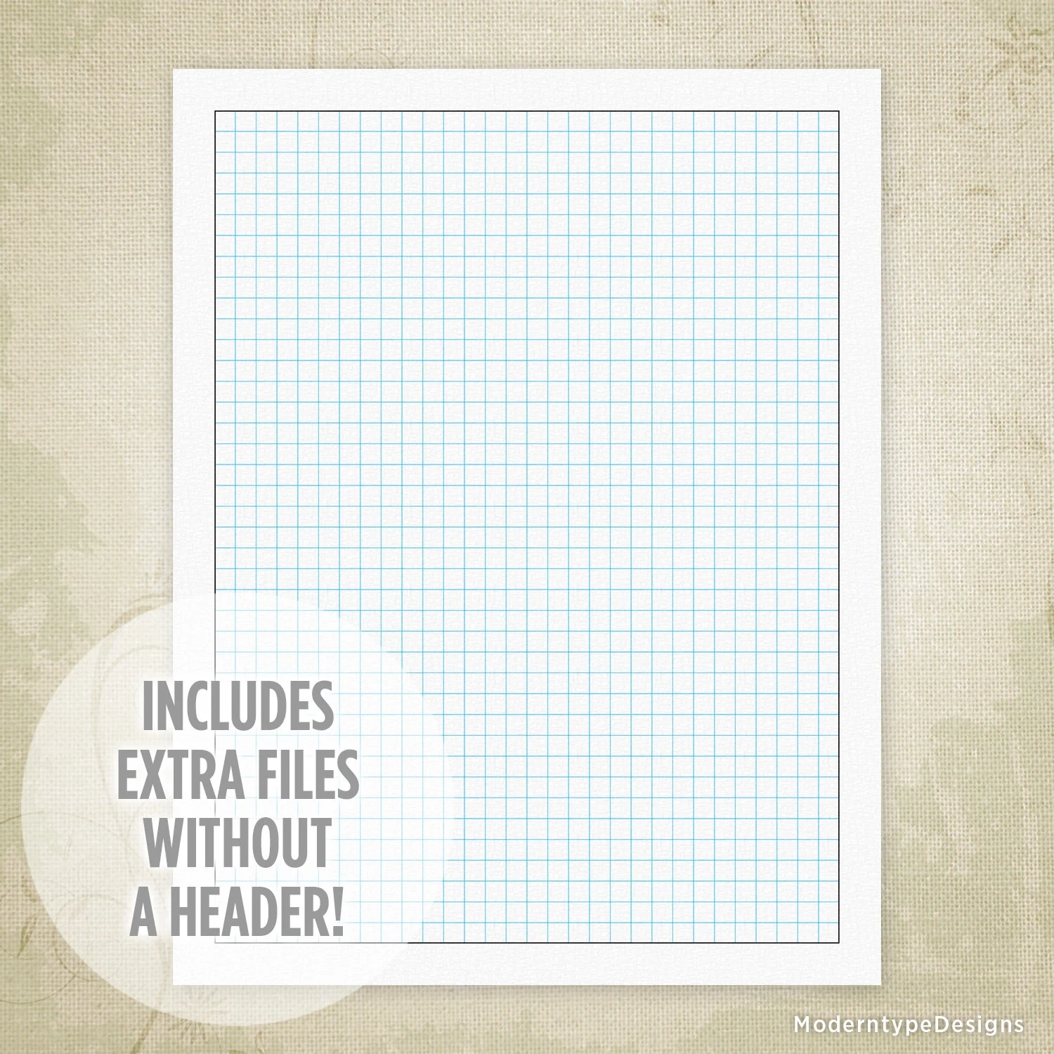 Graph Paper Printable Sheet Drawing Sheet Sketch Pad Grid Paper Editable Custom Template Digital File Instant Download Grp001 Etsy