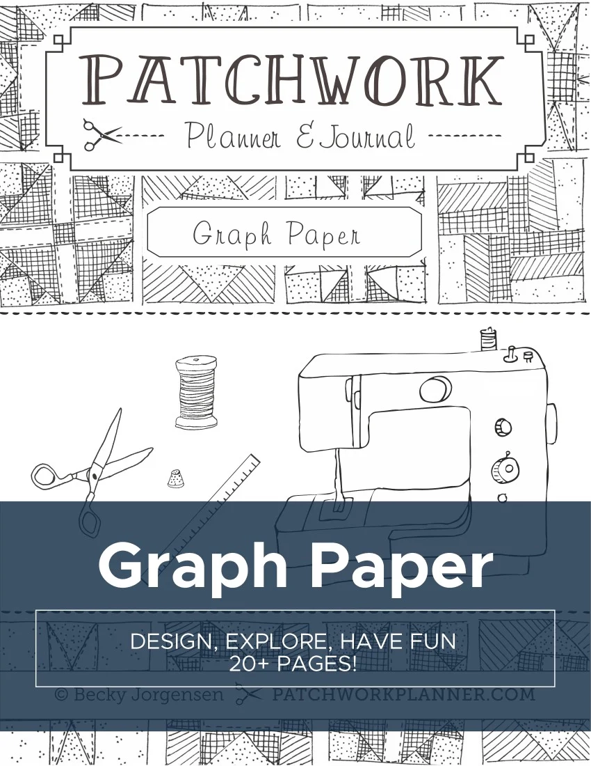 Graph Paper Set 20 Pages Patchwork Posse