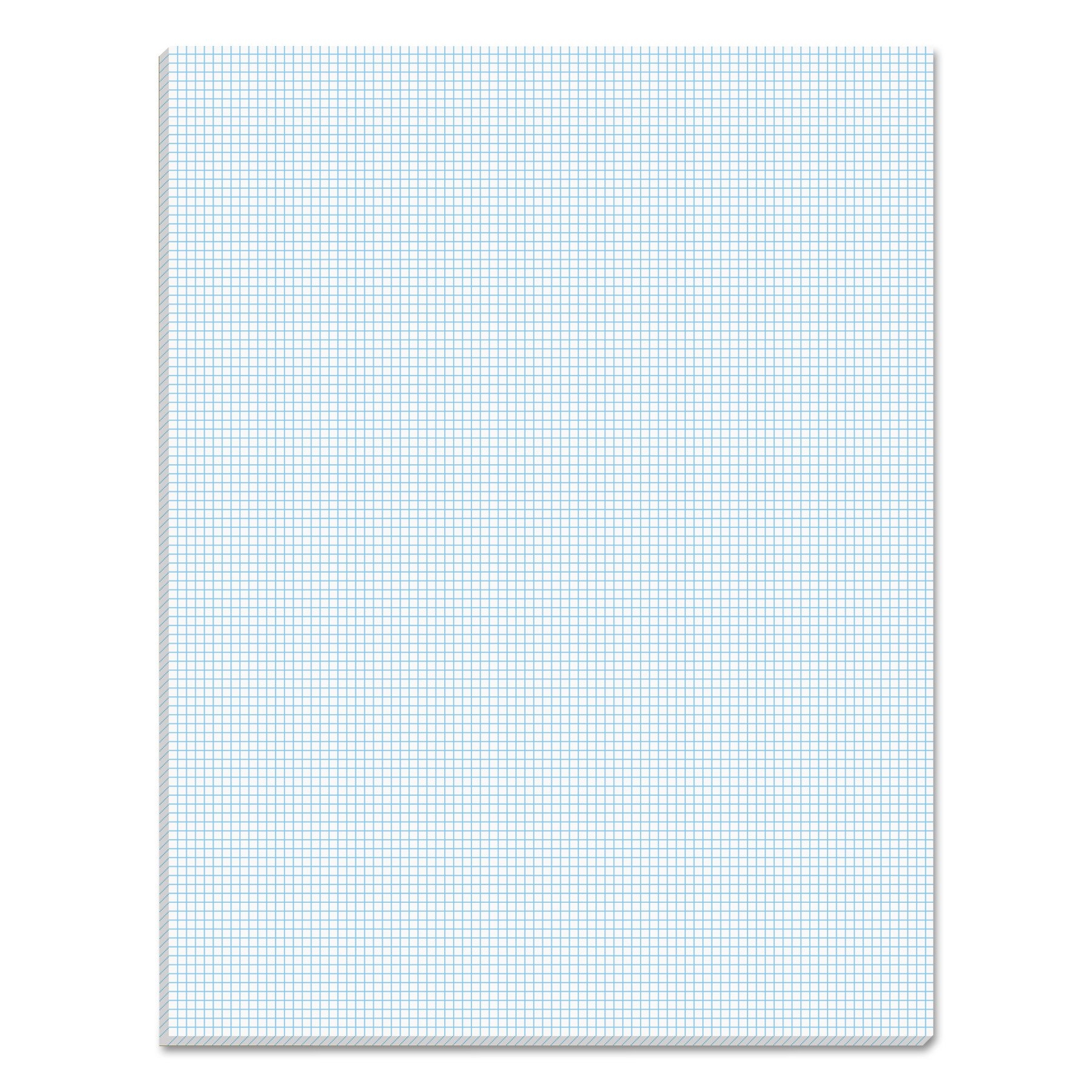 Graph Paper TOPS Quadrille Pads 10x10 Grid 8 5x11 50 Sheets Per Pad Graph Paper 10 Squares Per Inch