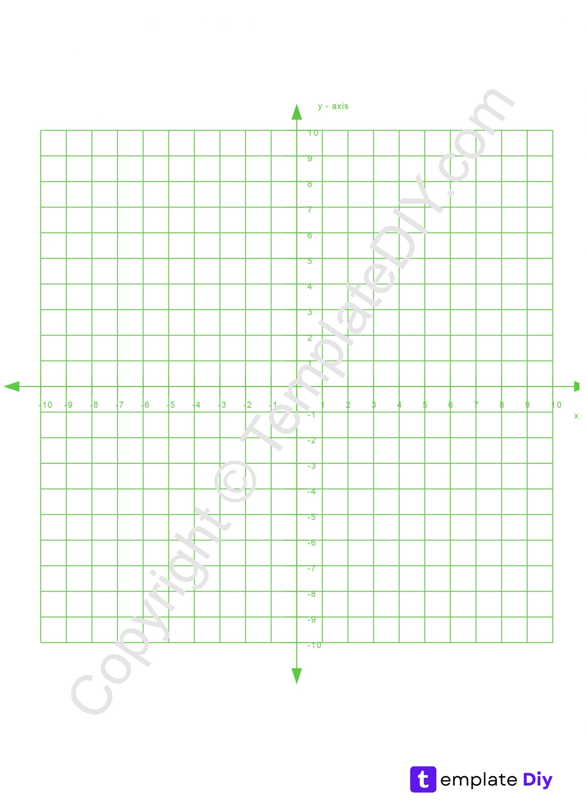 Graph Paper Printable With X And Y Axis Pdf