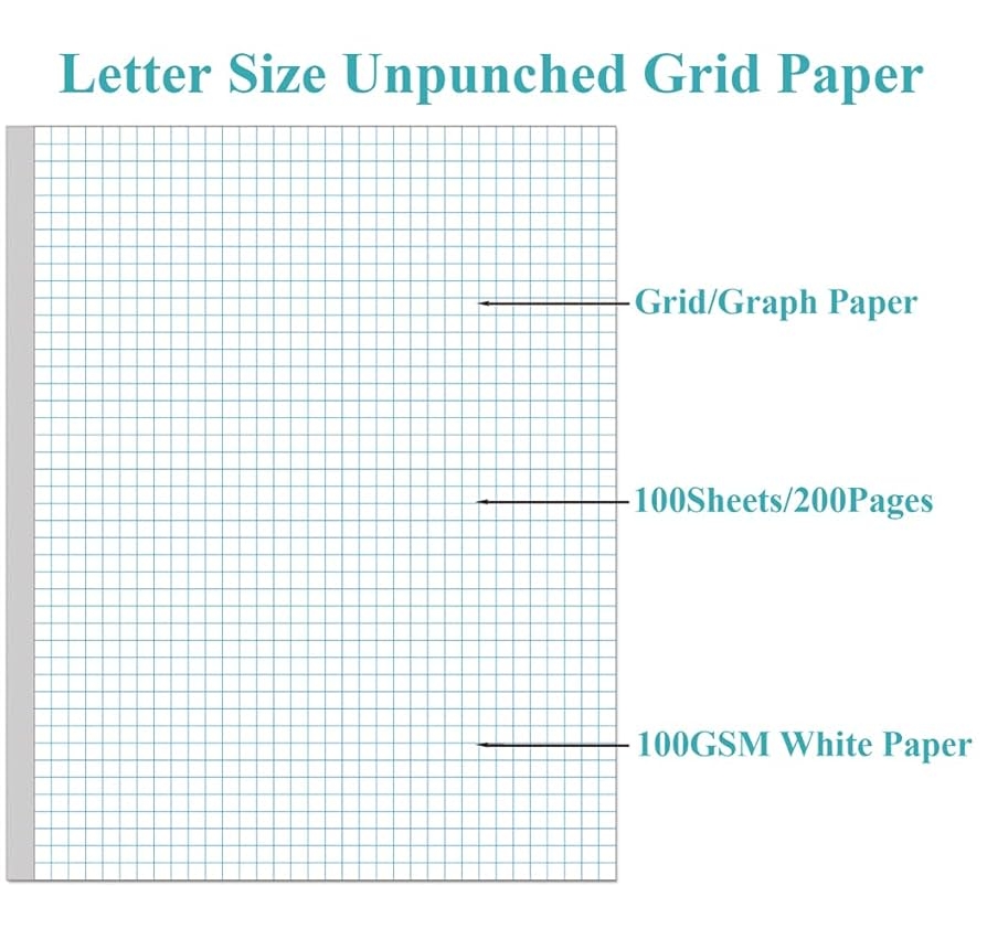 Printable Graphing Paper Letter
