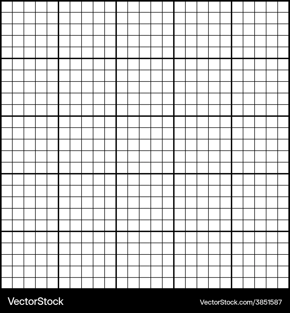 Grid Paper Background Royalty Free Vector Image