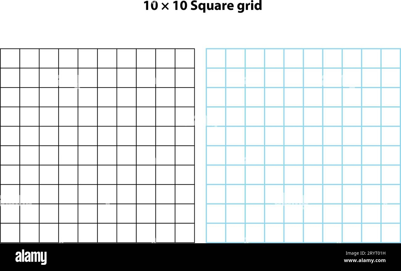 Grid Paper Graph Stock Vector Images Alamy