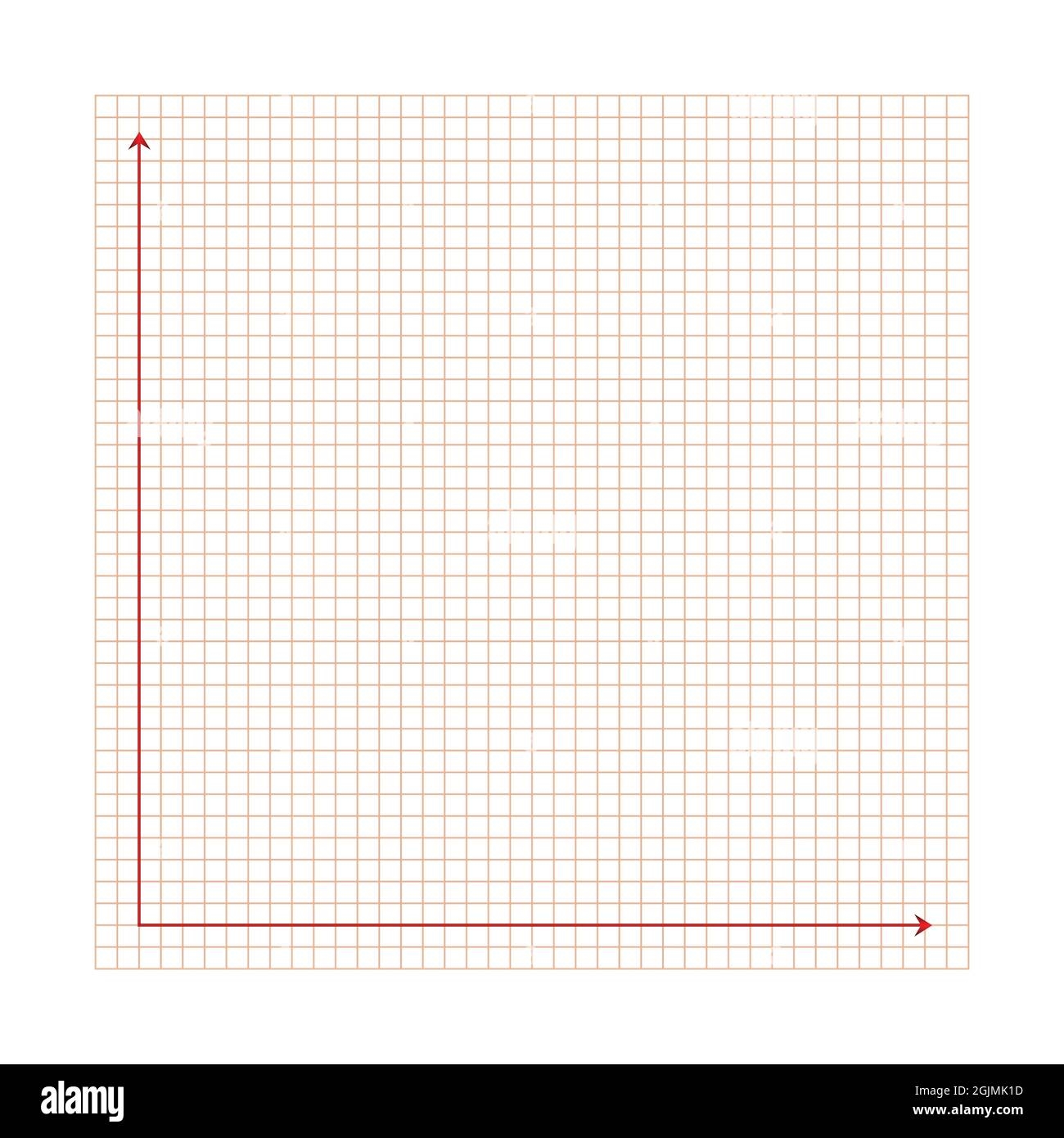 Graph Paper Axis Labeled