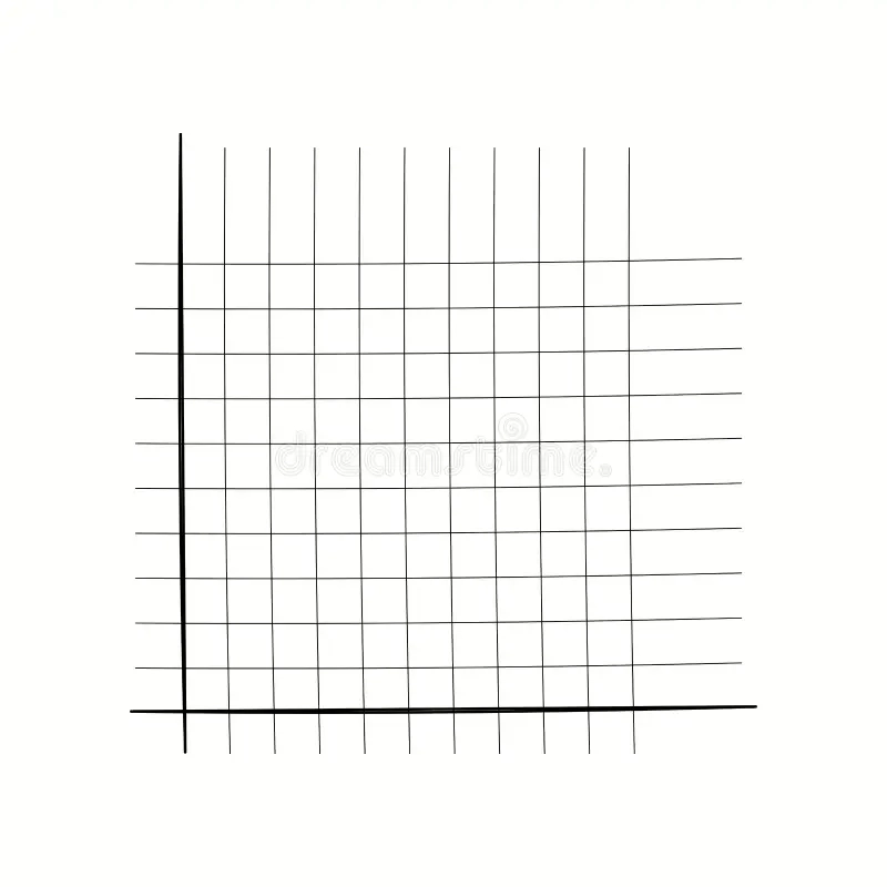 Grid Paper Mathematical Graph Cartesian Coordinate System With X axis Y Axis Stock Vector Illustration Of Architect University 248640315