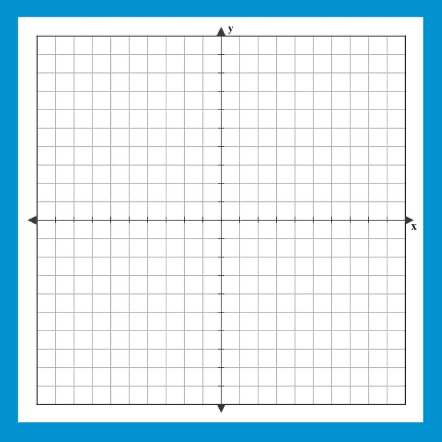 Graphing Paper With Numbers