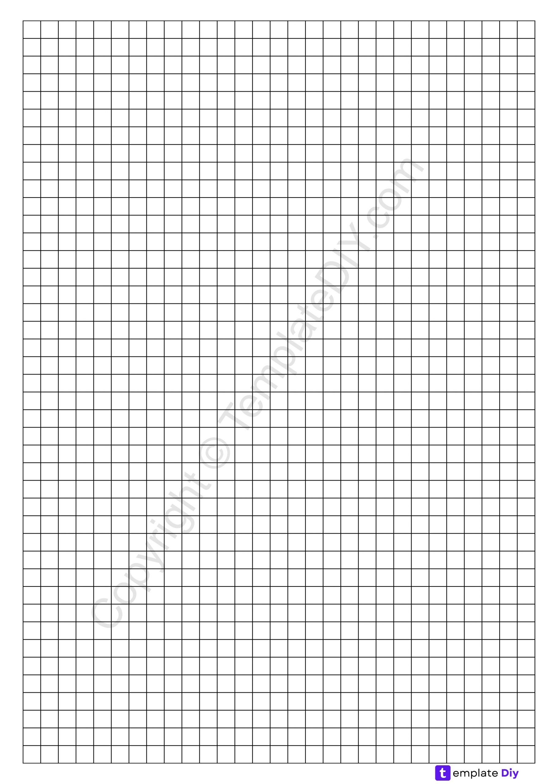 Half Graph Paper Printable PDF DOWNLOAD FREE Graph Paper For Multiplication 1 4 Inch Squares Notebook Graph Paper Composition For Math Problems Kids And Students Large Print Graph Paper Perfect Binding 85 X