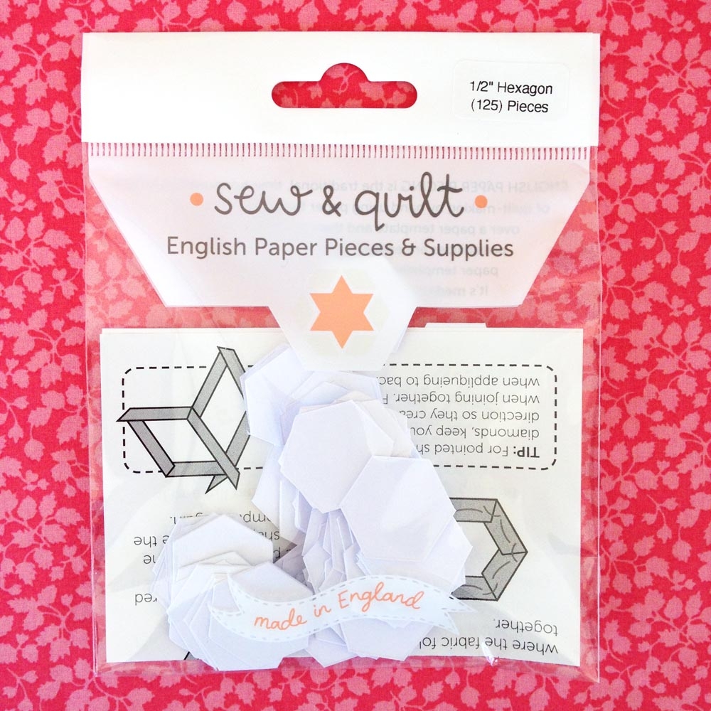 Hexagon EPP Paper Shapes English Paper Piecing Template
