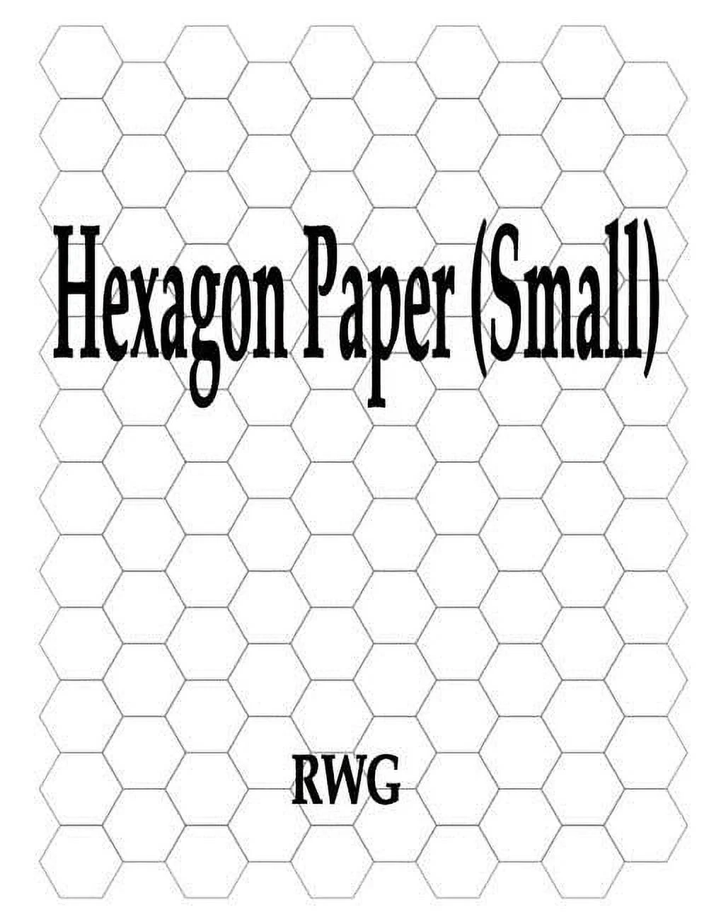 Hexagon Graph Paper Printable 8.5x11