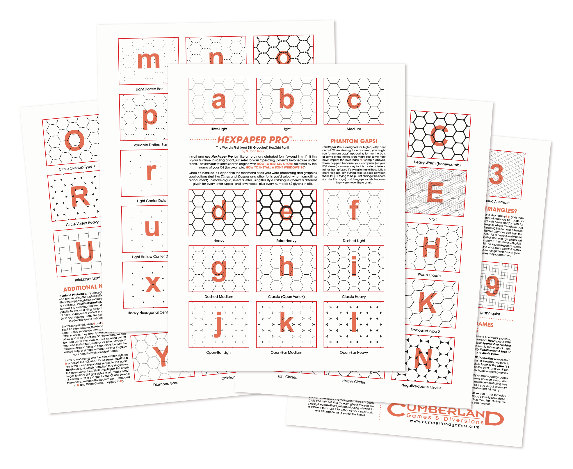 HexPaper Pro Cumberland Games Diversions DriveThruRPG