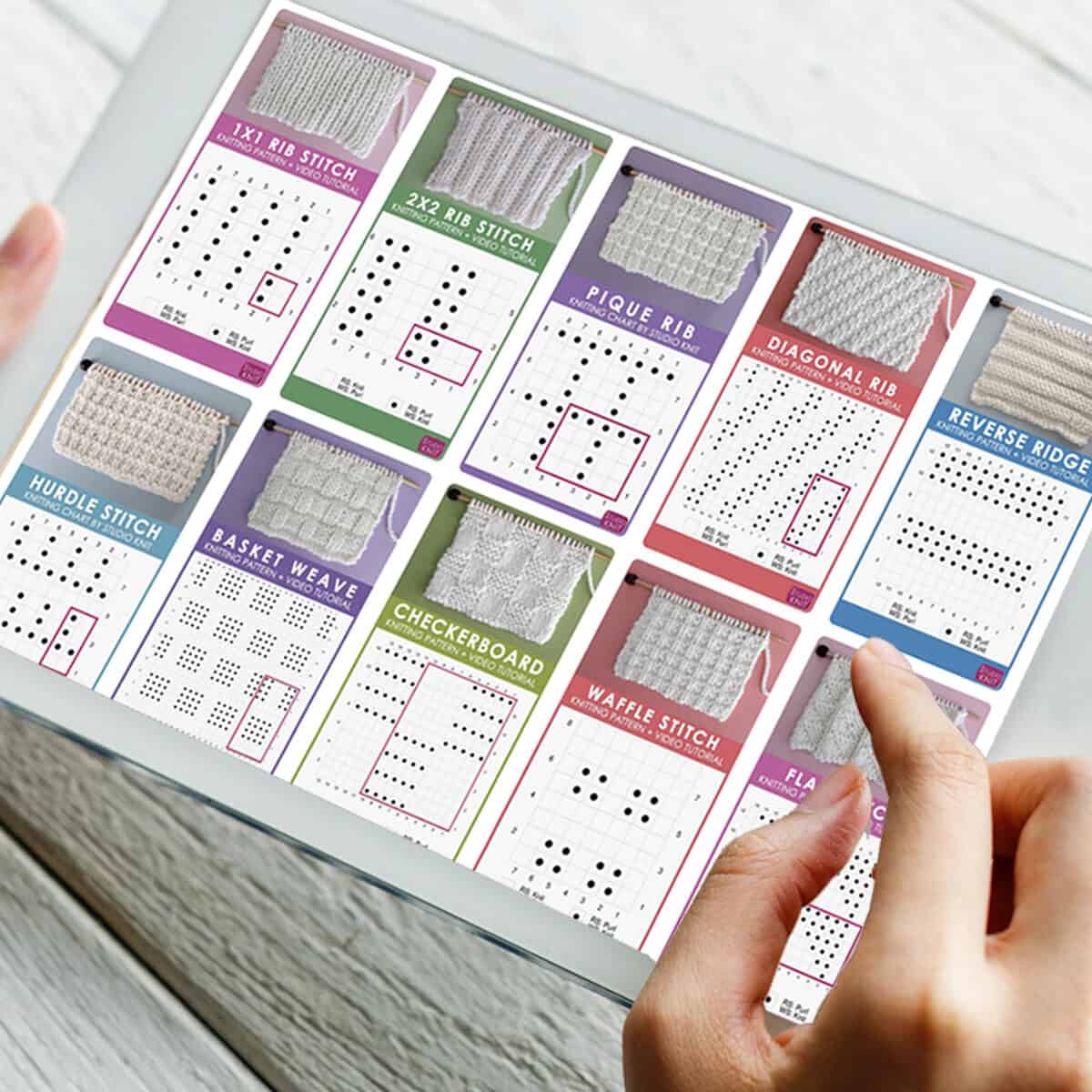 How To Read A Knitting Chart For Absolute Beginners Studio Knit