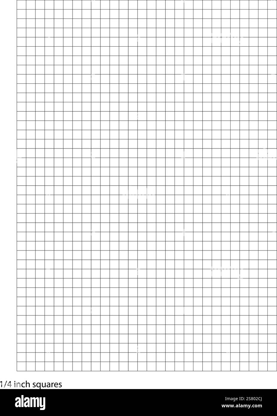 Inch Square Grid Cut Out Stock Images Pictures Alamy