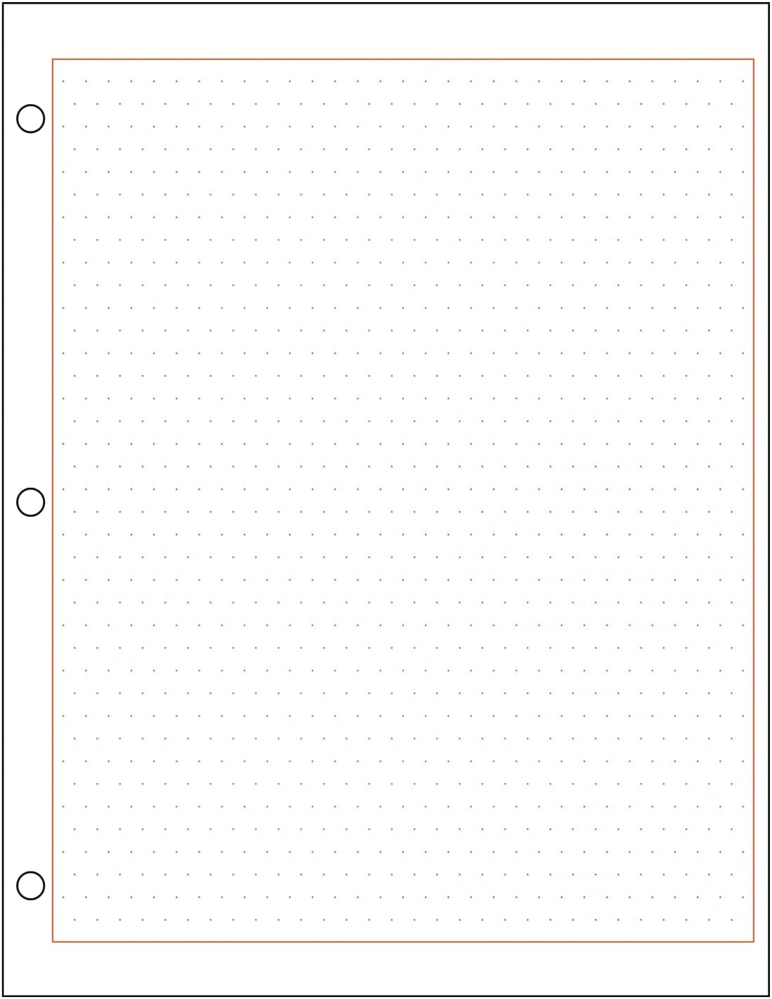 Isometric Graph Paper 1 4 Spaced Red Dots Double Ghana Ubuy