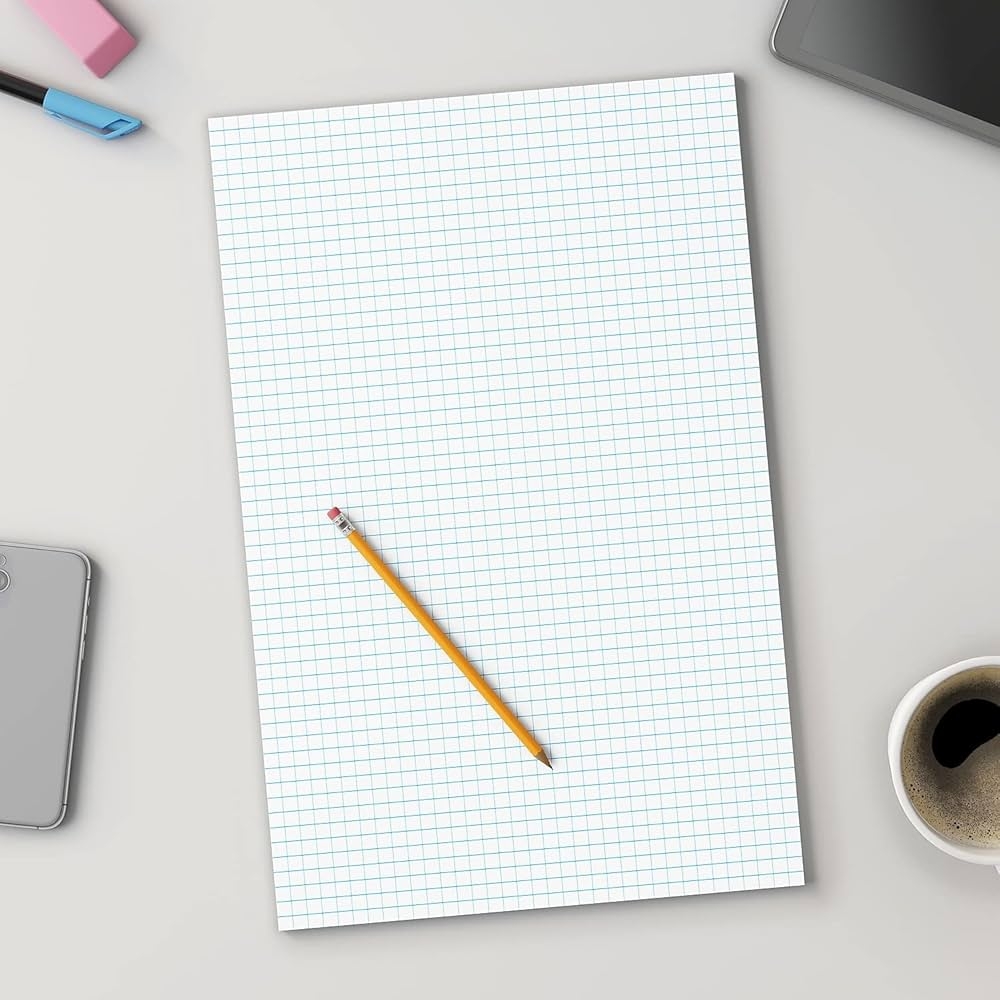 Isometric Graph Paper Aazon co Staples 814566 Graph Pad 11 Inch X 17 Inch Graph White 50 Sheets Pad 18586 Grid Paper