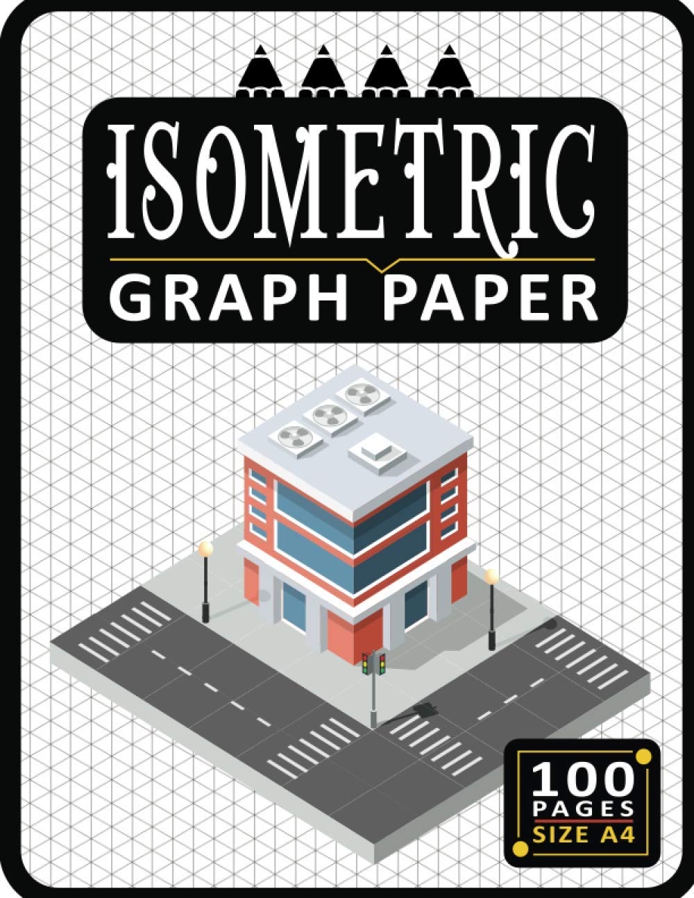 Isometric Graph Paper Notebook 3D Sketch Book 200 Taiwan Ubuy