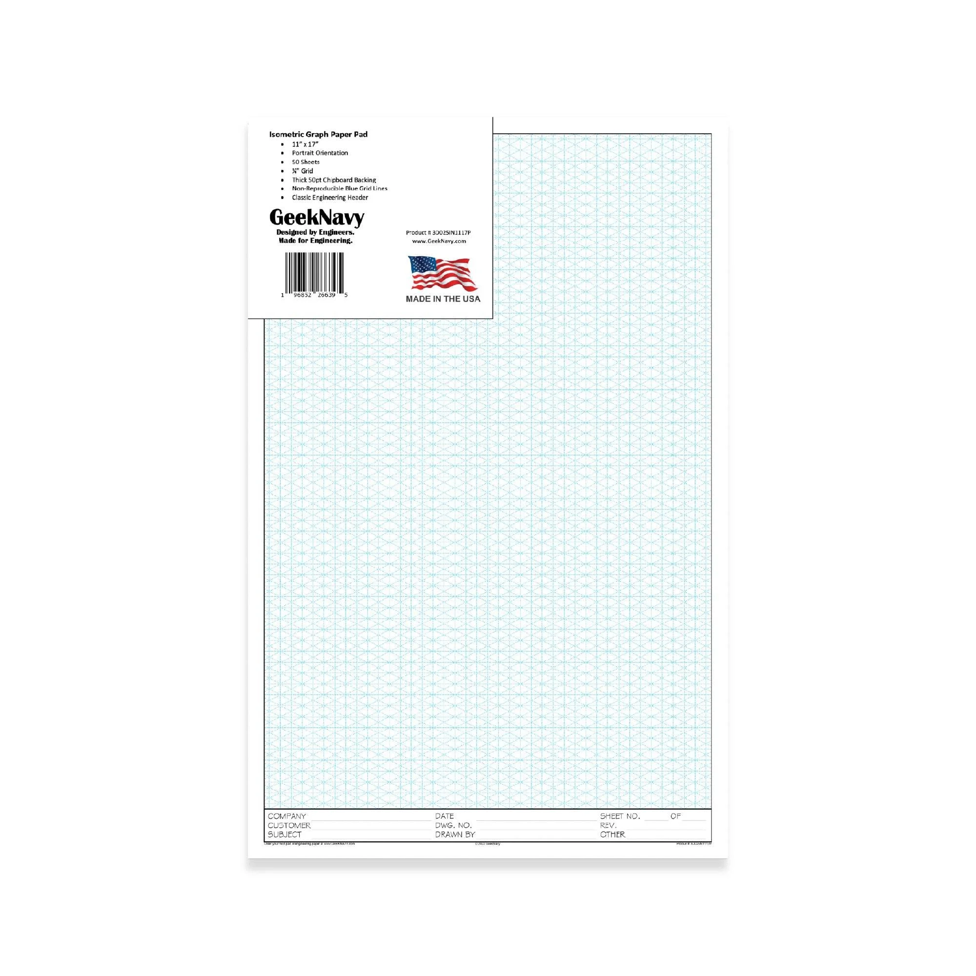 Isometric Graph Paper Staples