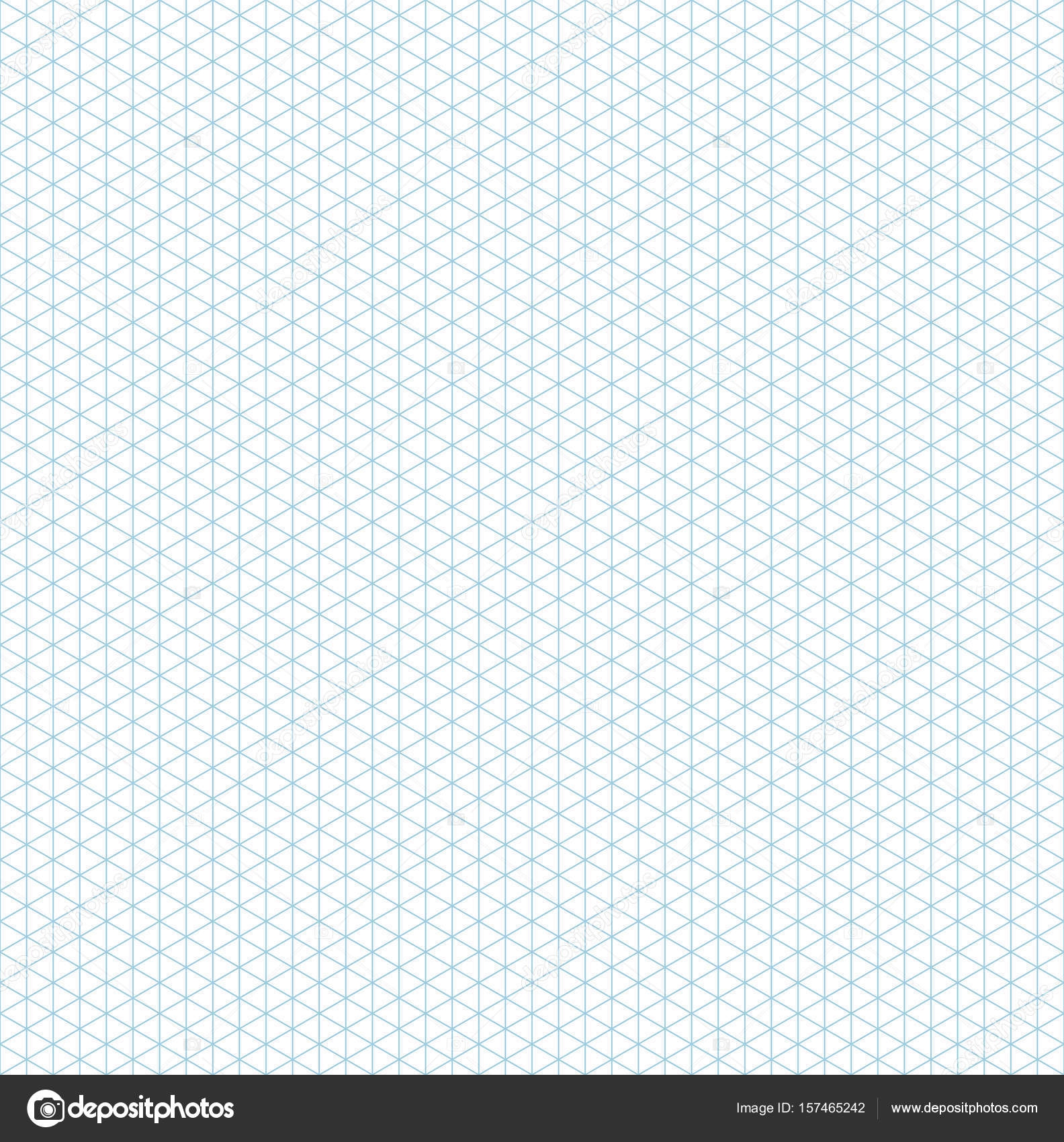 Isometric Grid Graph Paper Seamless Pattern Stock Vector By laverock 157465242