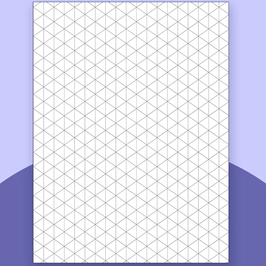Isometric Grid Supernote Templates