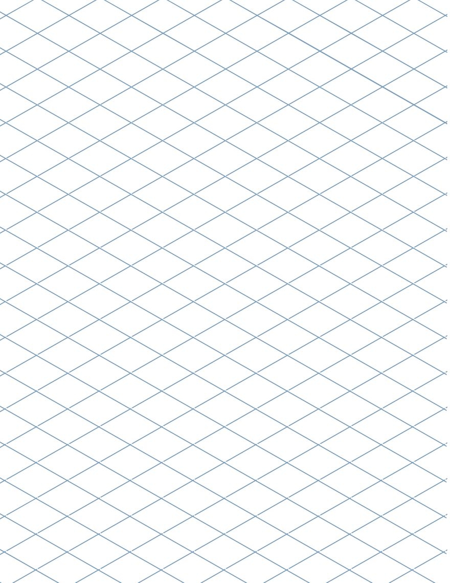 Isometric Paper In Illustrator PSD Word Download Template Worksheets Library