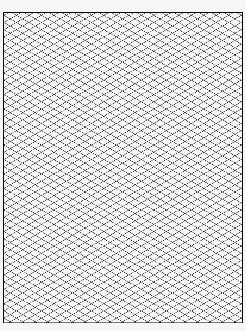 Isometric Paper Isometric Grid Grid Paper Printable Graph Paper Transparent PNG 1350x1725 Free Download On NicePNG