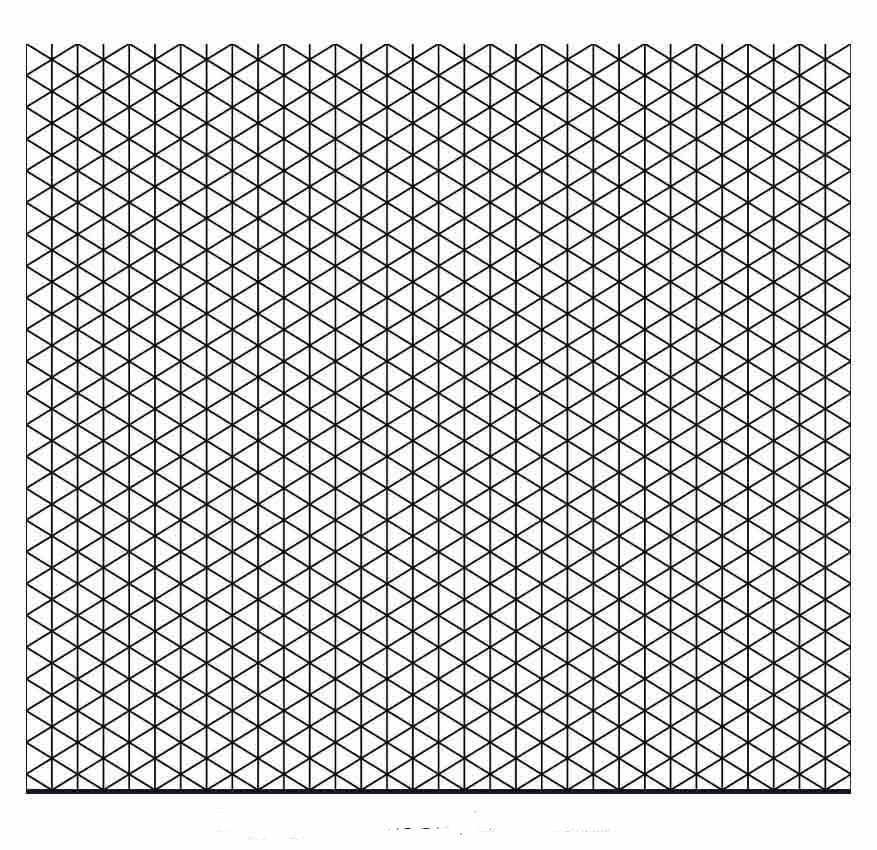 Isometric Paper Printable Pdf Chartpak Isometric Grid Paper Pad 30 Blue Lines 8 5x11 30 Sheets Graph Paper Pad