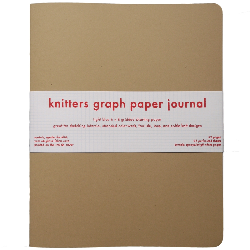 KNITTERS GRAPH PAPER JOURNAL By Rowan Morrison