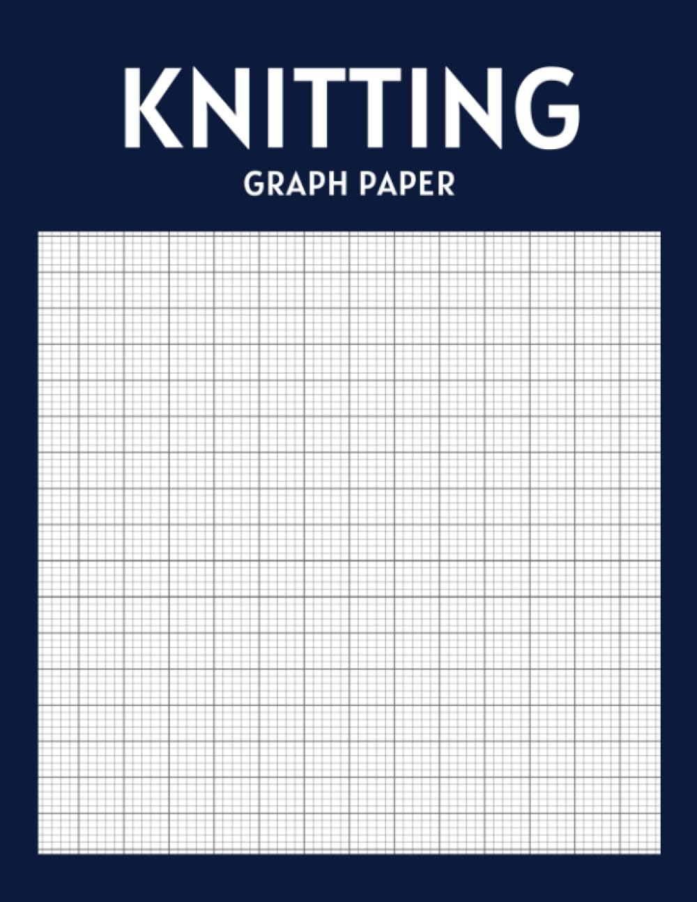 Knitting Graph Paper Simple Knitting Graph Paper Notebook For Designing And Tracking Projects Amazon co uk Timeless Simple Press Books