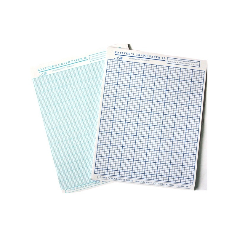 Knitting Tools Knitter s Graph Paper Schoolhouse Press