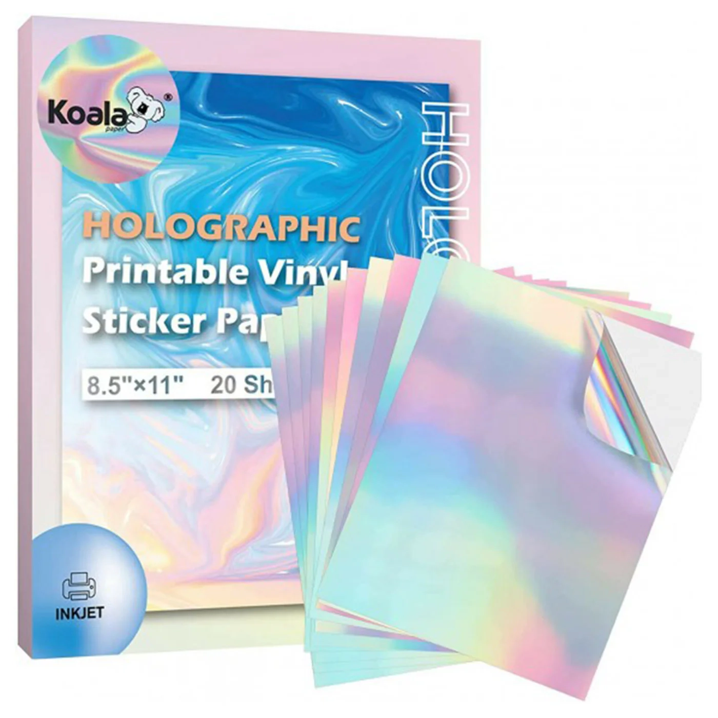 Holographic Vinyl Sticker Paper