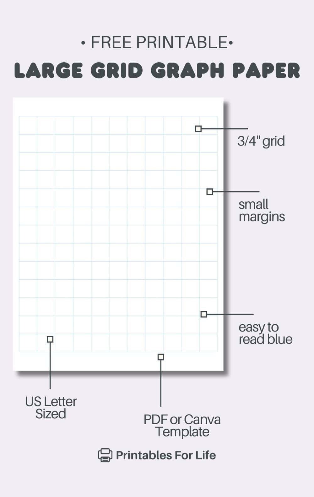 Free Printable 1/8 Graph Paper