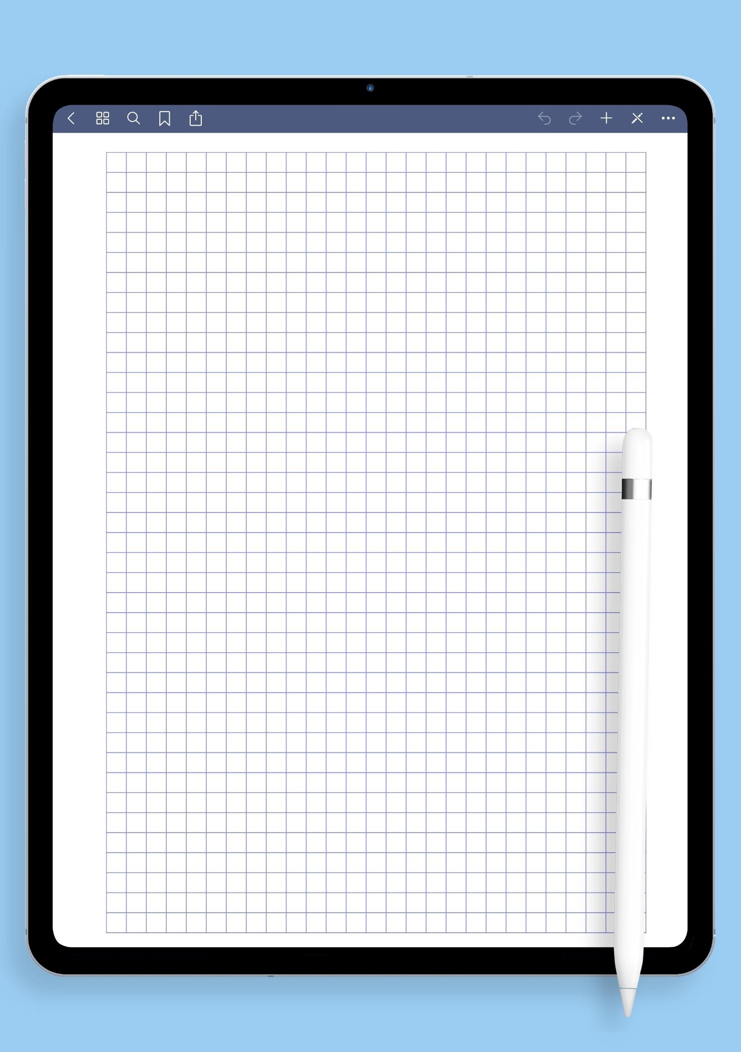 Large Graph Paper Printable Template In PDF Worksheets Library