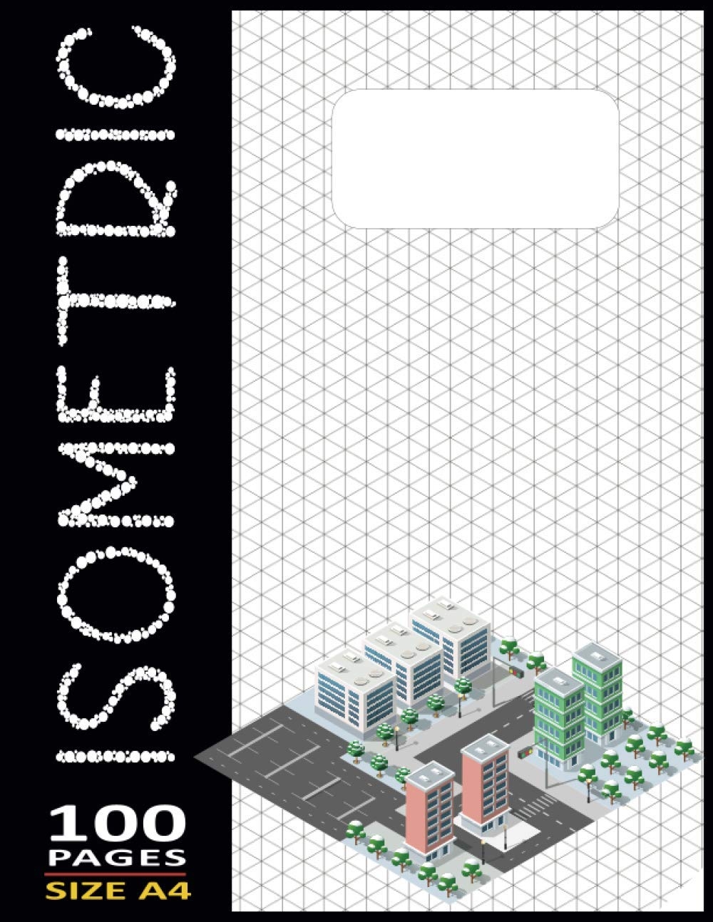 Large Isometric Grid Paper 3D Notebook A4 8 5x11 India Ubuy