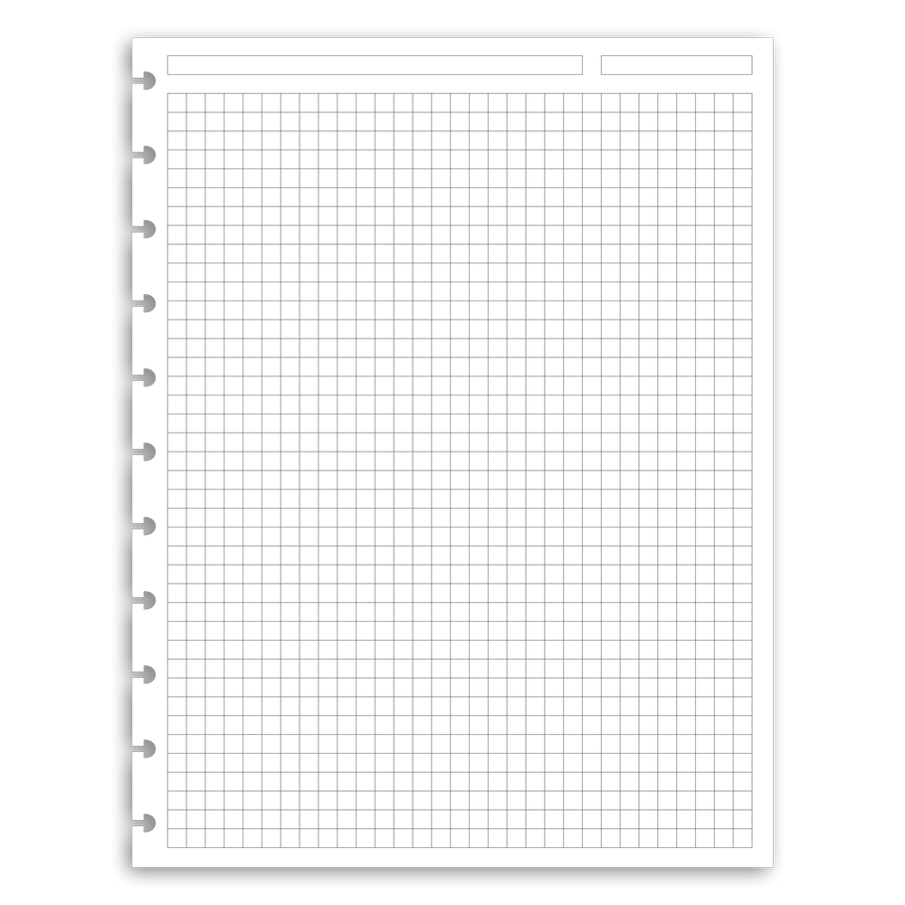 Letter Square Grid Sheets Eleven Discs