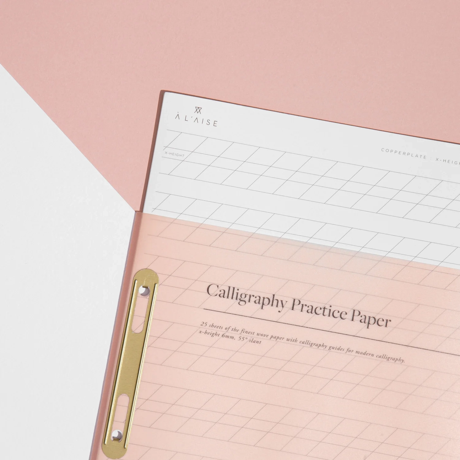 Lined Calligraphy Practice Paper