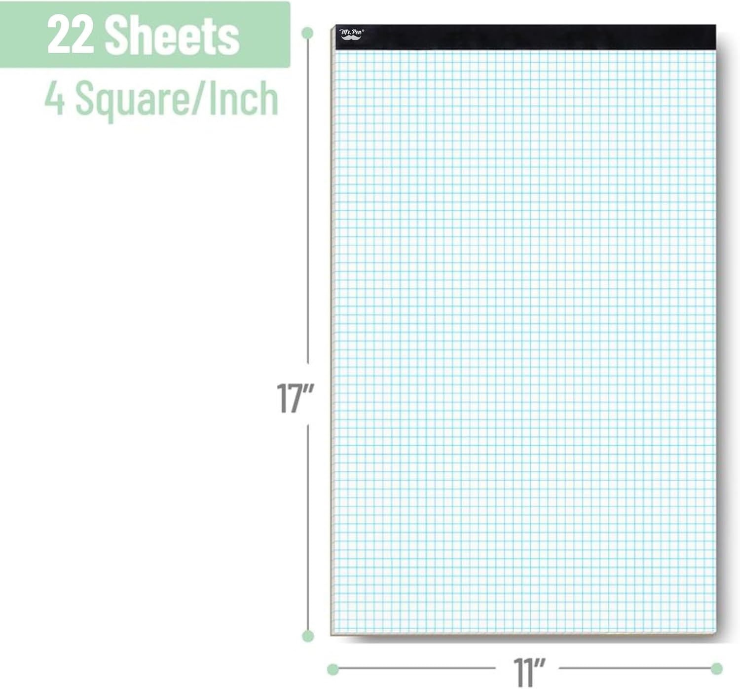 Mr Pen Graph Paper Grid Paper 4x4 4 Squares Per Egypt Ubuy
