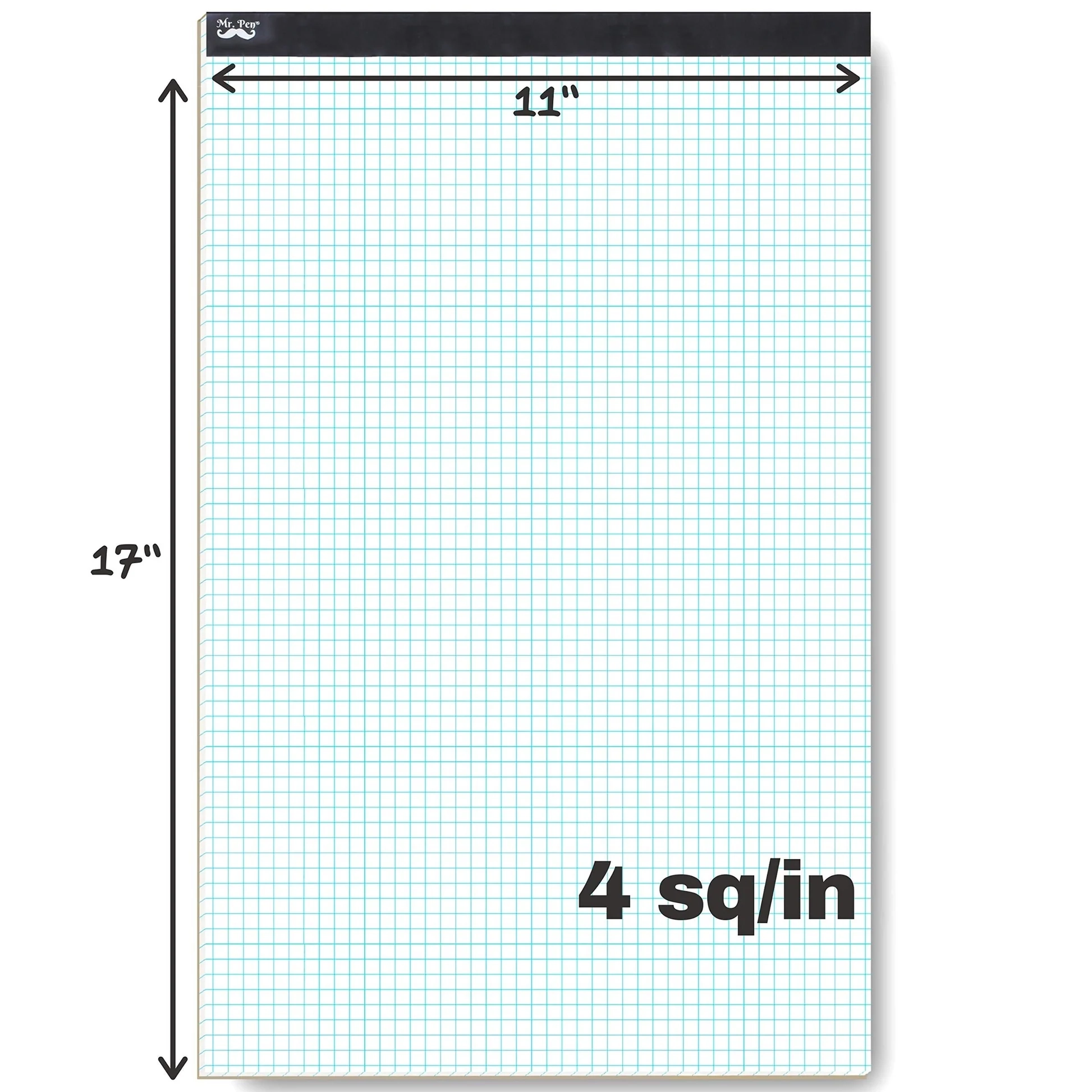 Mr Pen Graph Paper Grid Paper 4x4 4 Squares Per Inch 17 x11 22