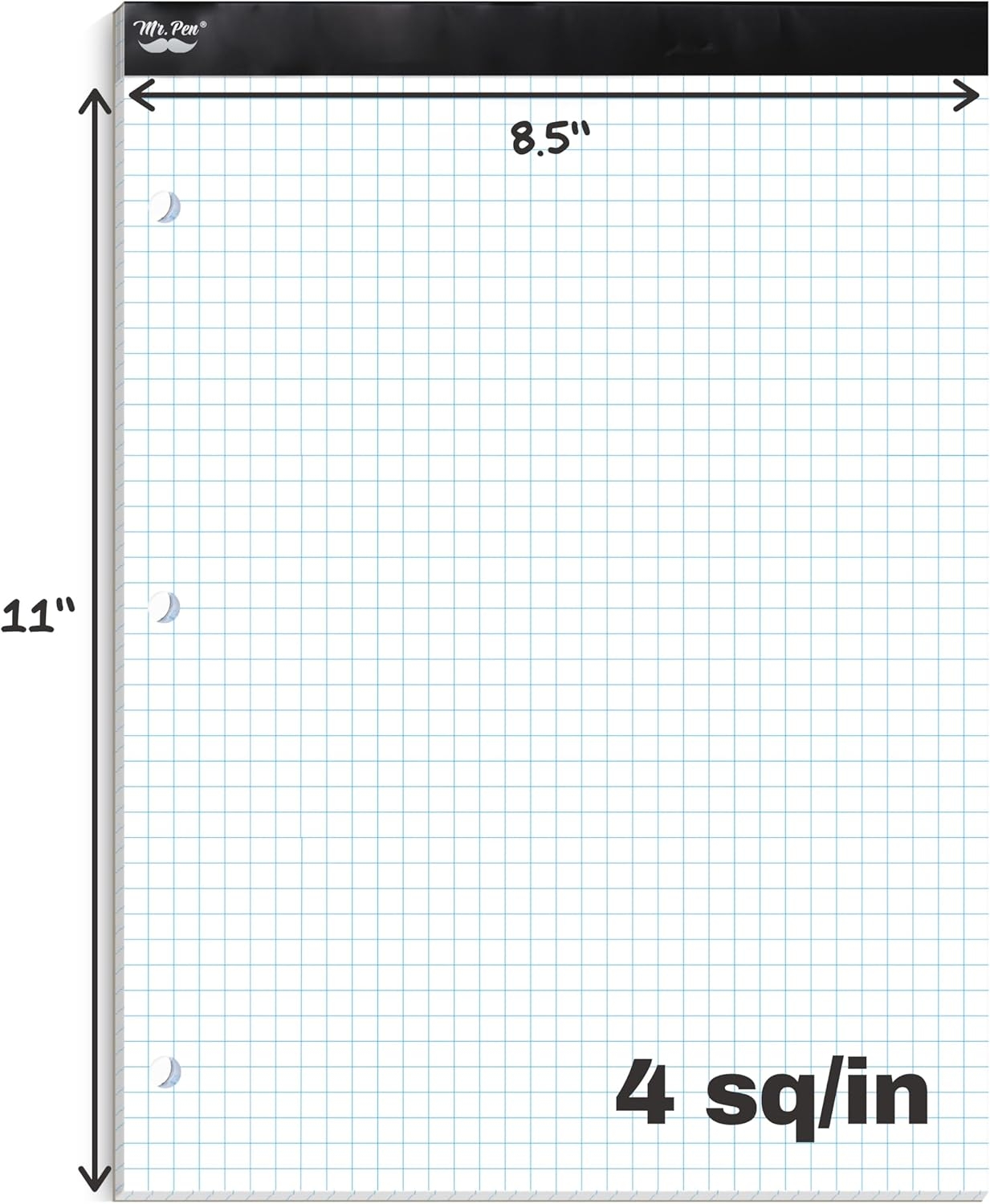 Mr Pen Mr Pen Graph Paper 8 5x11 55 Sheets 4x4 4 India Ubuy