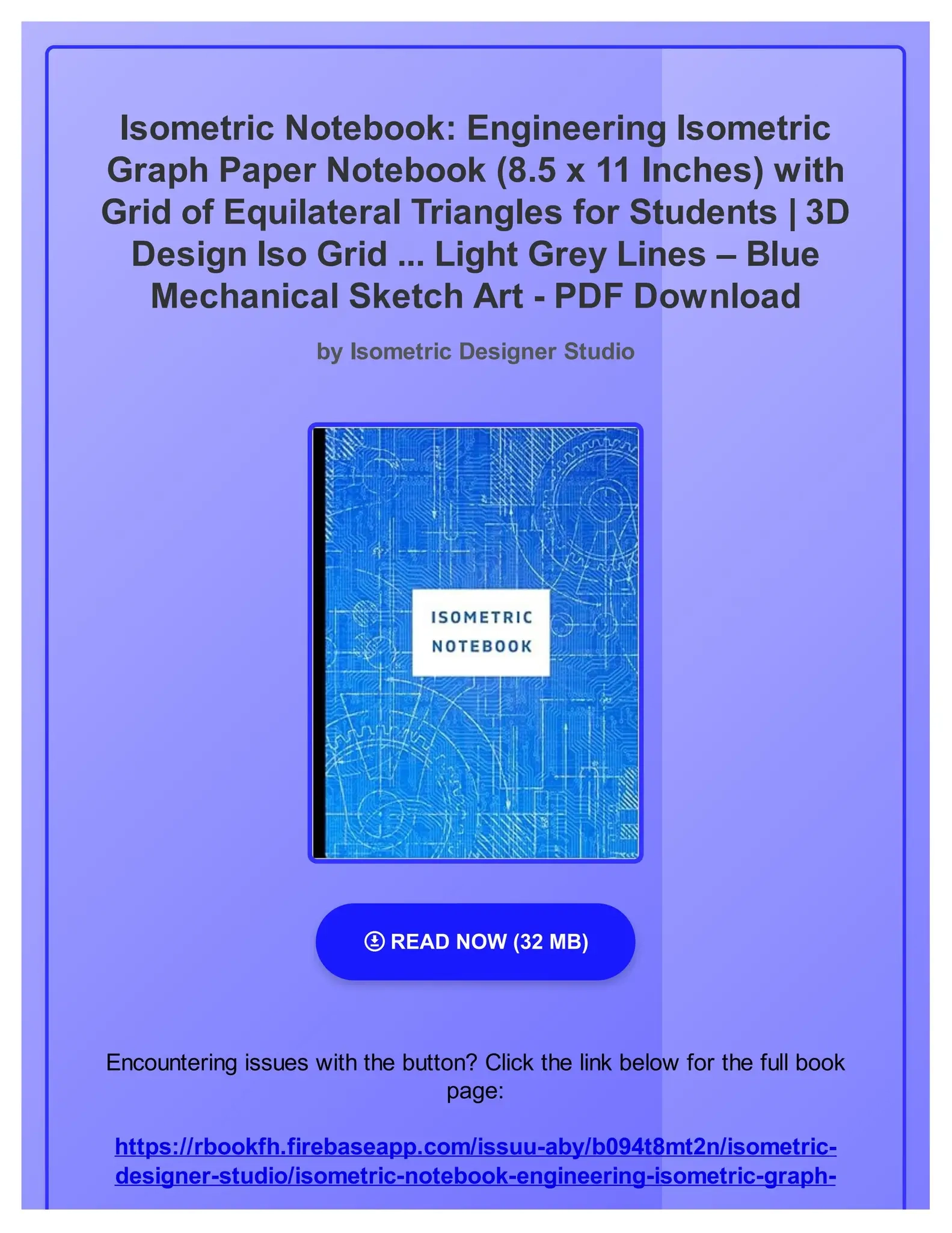 PDF Isometric Notebook Engineering Isometric Graph Paper Notebook 8 5 X 11 Inches With Grid Of By KlockoPhDoo Issuu