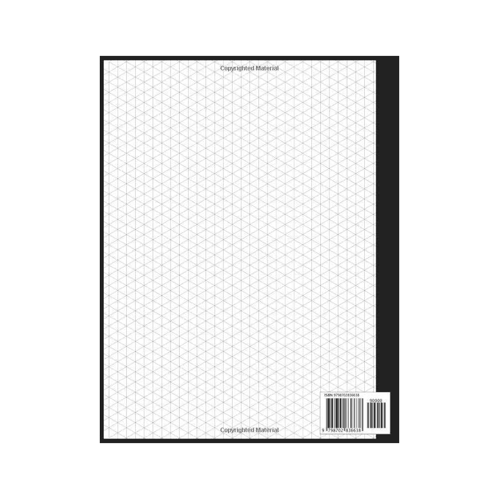 Isometric Graph Paper Printable 8.5x11